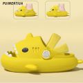 Shark Summer Children's Slippers Cute Shoes Girls Boys Kids Toddler Baby Outdoor Soft Eva Cute Flat Heel Children Beach Sandals.