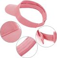 Adjustable Unisex Men Women Plain Sun Visor Sport Golf Tennis Breathable Cap Hats.
