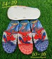 New Model Cartoon Spider-Man Design PVC Upper Sliders For Kids | Slides For children | Slippers for boys sandals for kids room | Slides Slipper for boys cute Boys. 