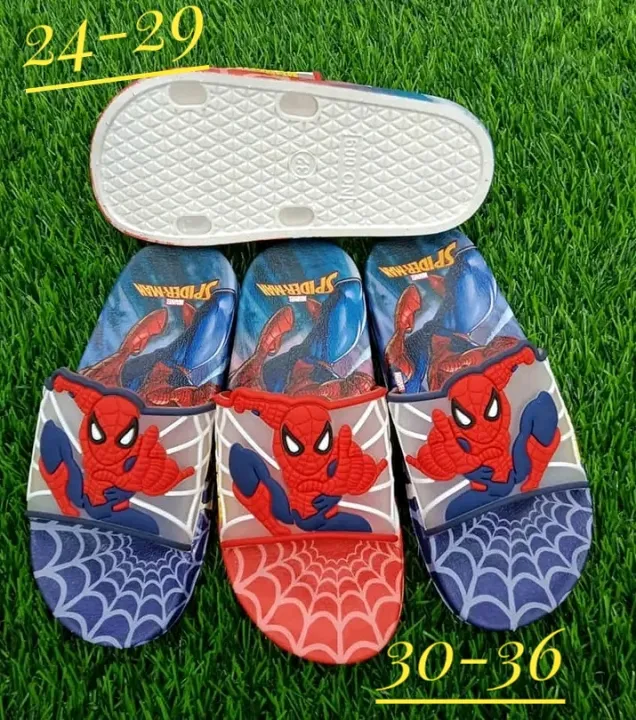 New%20Model%20Cartoon%20Spider-Man%20Design%20PVC%20Upper%20Sliders%20For%20Kids%20%7C%20Slides%20For%20children%20%7C%20Slippers%20for%20boys%20sandals%20for%20kids%20room%20%7C%20Slides%20Slipper%20for%20boys%20cute%20Boys%20-%20Image%202