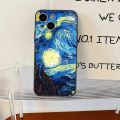 Van Gogh Starry Sky Art Phone Case For 14 Pro Max For Apple Iphone 13 14 15 12 Mini 11 Xr X Xs Pro Max 8 7 6 Plus Back Cover.