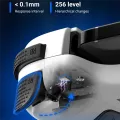D11 Telescopic Game Controller RGB Phone Gamepad with Turbo/6-Axis Gyro/Vibration for Android IOS Switch Black. 