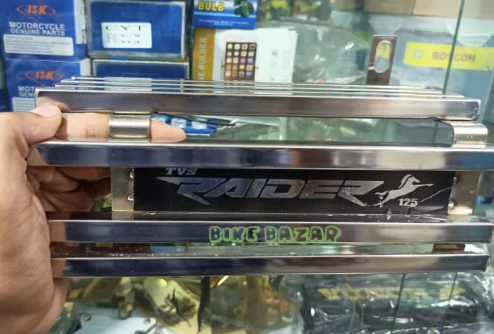 T.v.s%20Raider%20silencer%20guard%20stainless%20still%20box%20padani%20silencer%20cover%20-%20Image%203
