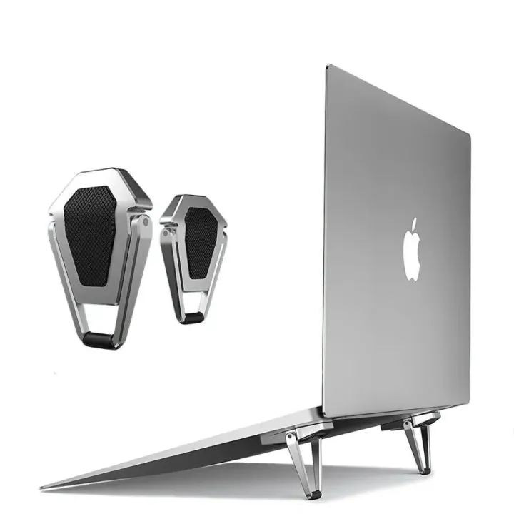 Laptop%20Stand%20Adjustable%20Cooling%20Bracket%20Metal%20Foldable%20Laptop%20Holder%20Shield%20Shape%20Laptop%20Stand%20Heat%20Dissipation%20Holder%20Mini%20Portable%20Tilting%20iPad%20Notebook%20Holder%20Non-slip%20Laptop%20Stand%20-%20Image%202