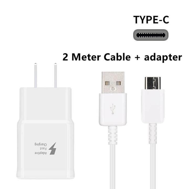Samsung 15W Charger Type C Micro USB Cable Fast charger For