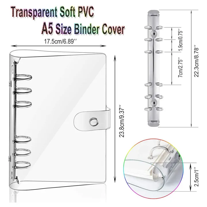 A5%20Rainbow%20Soft%20PVC%20Notebook%20Binder%20Clear%20Soft%20PVC%20Notebook%20Cover%20-%20Image%207