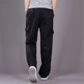 summer autumn Men casual cket cargo zipper pants 6XL 7XL 8XL 10XL 12XL large size pants streetwear out door Straight trousers.