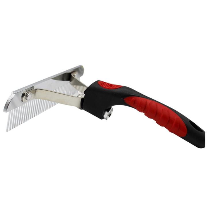 Pet Comb Extra-Large Rake Comb Grooming Brush Deshedding Tool