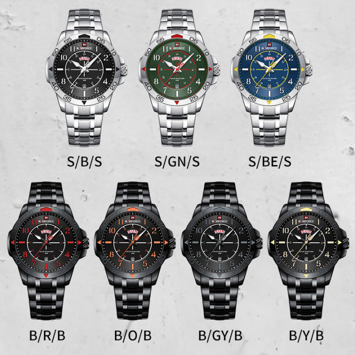 NAVIFORCE%20Man's%20Casual%20Wild%20Quartz%20Wristwatch%20Waterproof%20Stainless%20Steel%20Watches%20for%20Men%20Day%20and%20Date%20Display%20Clock%20Reloj%20Hombre%20-%20Image%206