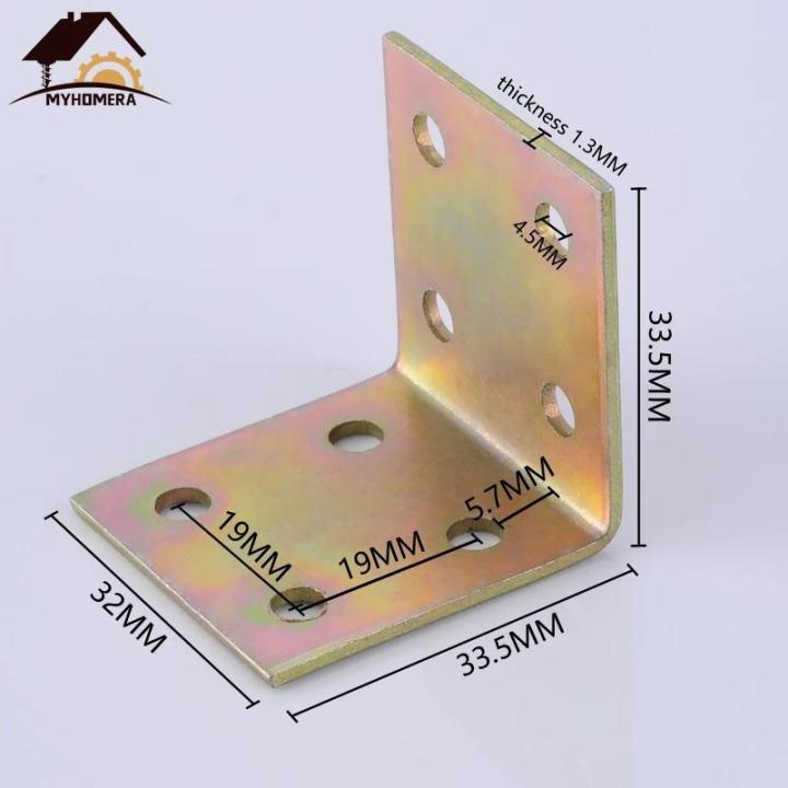 4%20Pieces%20Corner%20Brackets%20Code%20Right%20Angle%20L-shaped%20Support%20Connector%20Furniture%20Fixing%20Frame%20Reinforced%20Thickening%2090%20Degree%20Iron%20-%20Image%203