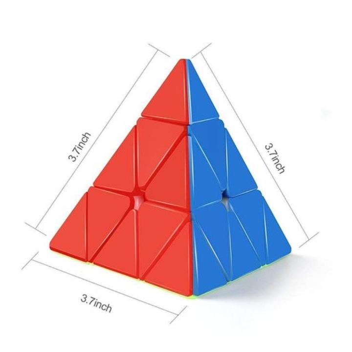 Rubik's Cube Pyraminx Stickerless