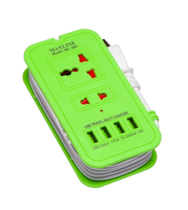 4USB%20Multi%20Plug%20Maxline%20ML-604%20Multiplug%202%20Port%20Extention%20Socket%206%20Feet%20Cable%20-%20Image%206
