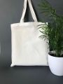 High Quality Canvas Fabric Top Handle Tote Bag with Zipper - Hand and Shoulder Bag. 