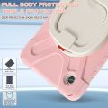 Silicone Hybrid PC Tablet Case with Holder & Shoulder Strap For Samsung Galaxy Tab A9.