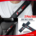 Seat Belt Covers Car Shoulder Pad Protection Carbon Fiber-TRD. 