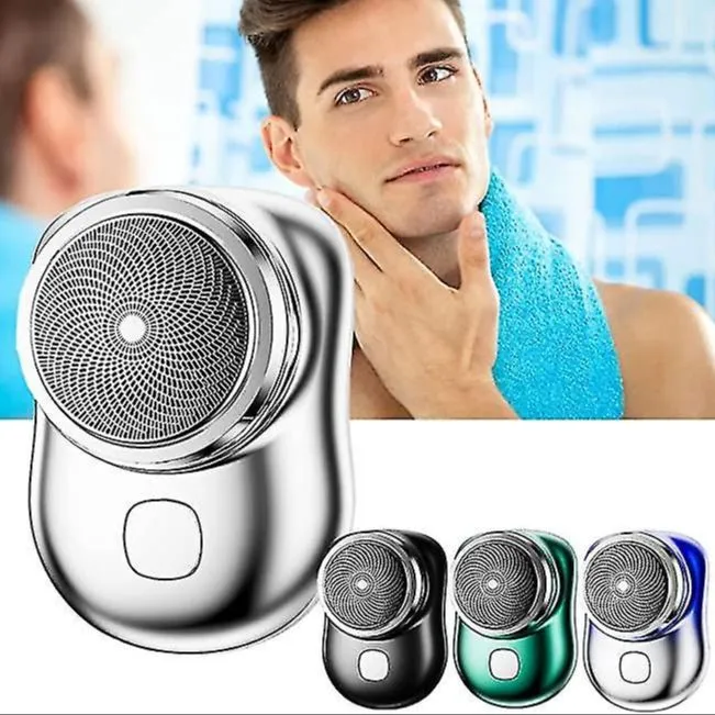Mini Raser Shaving USB Mini Shave Pocket Size Portable Electric Shaver Rechargeable Razor Men