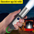 Digital Thunder X Multi-Mode Zoomable LED Torch with Side Light Function. 