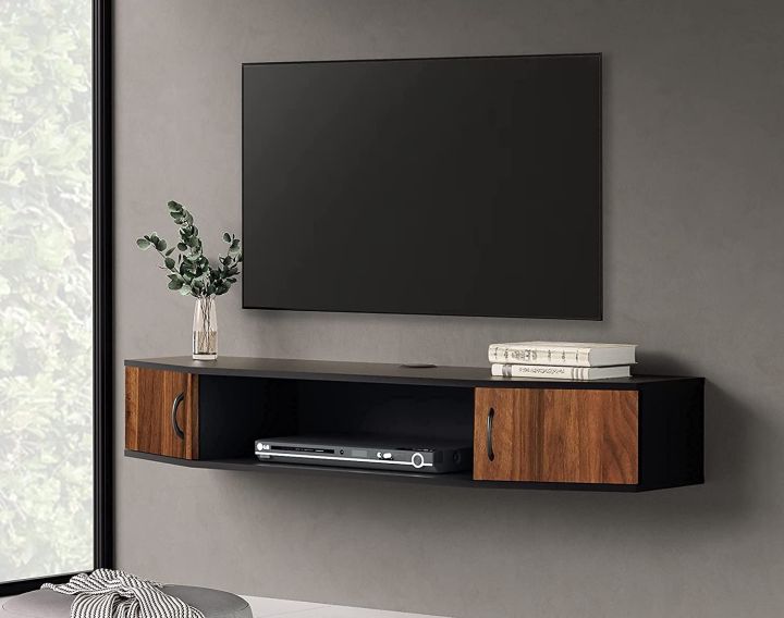 Modern%20Cabinet%20System%20Wall%20Mounted%20Media%20Console%20Floating%20TV%20Shelf%20TV%20Stand%20for%20Xbox%20One/PS4/Cable%20Box/DVD%20Players/Game%20Console%20-%20Image%202