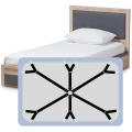 12 Clips Elastic Bed Sheet Grippers Belt Fastener Non-Slip Strap Mattress Clip Fasteners Cover Blankets Grippers Organize Gadget.