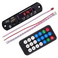 Bluetooth MP3 FM Decoder Module 5V 1A USB TF Audio Player Module with LED Display.