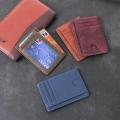 1pc Slim RFID Blocking Leather Wallet Credit ID Card Holder Purse Money Case for Men Women 2018 Fashion Bag 11.5x8x0.5cm.