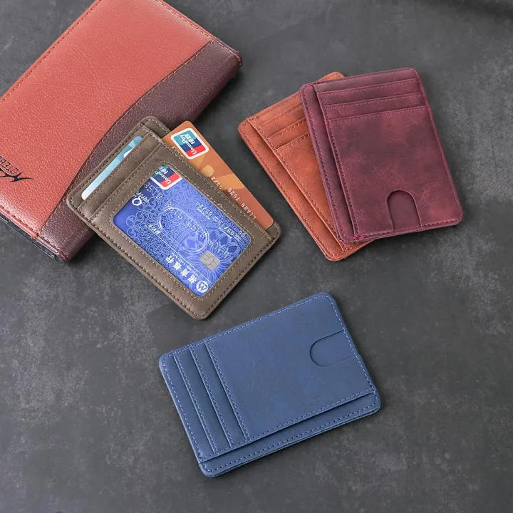 1pc%20Slim%20RFID%20Blocking%20Leather%20Wallet%20Credit%20ID%20Card%20Holder%20Purse%20Money%20Case%20for%20Men%20Women%202018%20Fashion%20Bag%2011.5x8x0.5cm%20-%20Image%209