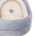 Cat Nest Soft Furniture Autumn Winter Kennel Indoor Dog Cat Bed Semi Enclosed Pet Cat large White. 