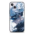 Satoru Gojo Anime Jujutsu Kaisen Luxury Phone Case For iPhone 11 12 13 14 15 Pro Max Mini X XR XS 7 8 Plus SE Cover.