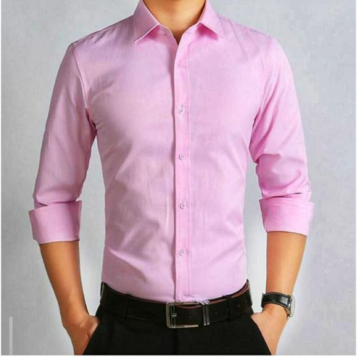 Fashionable%20Pink%20Formal%20Shirt%20for%20men%20-%20Image%203