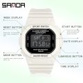 SANDA Watch 293 Digital Watch Men Women 50M Waterproof Sports Watches Male Ladies Clock Electronic Square Watch Lover's Wrist.