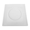 Outdoor Vent Cover Dual Door Dryer Vent Cover ABS Outdoor Dryer Exhaust Vent Cover with 4 Screws for 4 Inch Pipes and Vents. 