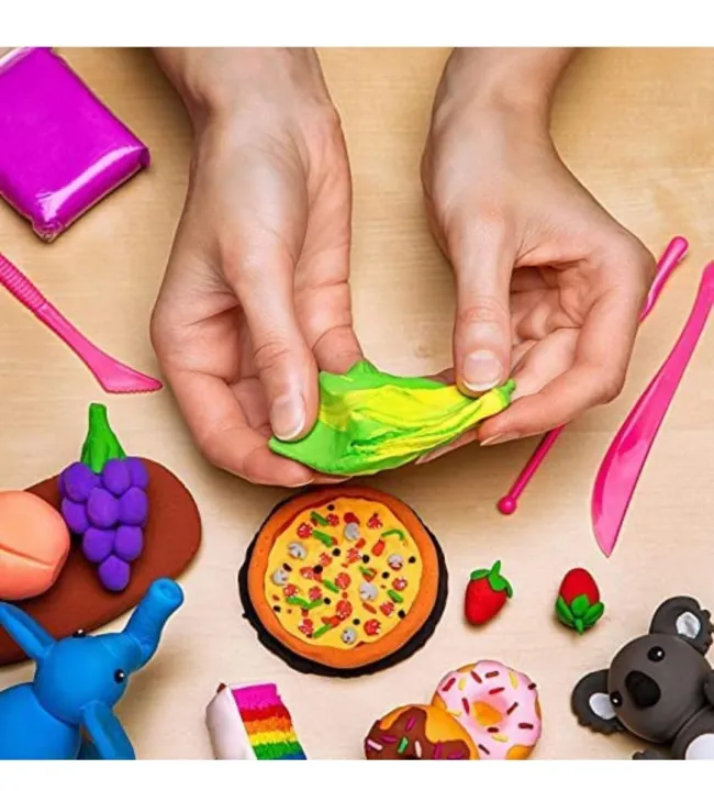 12%20Pcs/%201%20Packet%20Super%20Light%20Clay%20with%201%20Tools%20Air%20Drying%20Light%20Polymer%20Plasticine%20Modelling%205D%20Clay%20Handmade%20Educational%20Toy%20-%2012Pcs%20-%20Image%203
