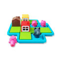 Foreign trade cross-border three little pigs children 3-5 years old + intellectual breakthrough, reasoning and thinking training, board games, educational toys. 