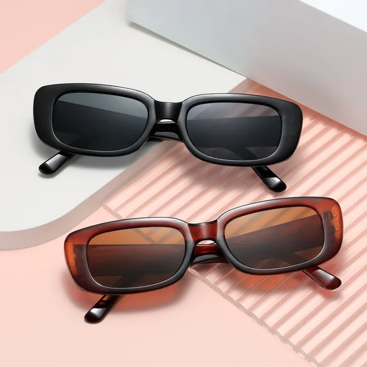 New%202023%20Classic%20Rectangle%20Frame%20Sunglasses%20For%20Female%20Men'S%20Accessories%20-%20Image%206
