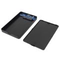 HDD Case USB 2.0 HD SATA External Enclosure HDD /SSD Hard Disk Case Box for PC Laptop External Hard Drive Case.