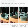 25KG Foldable Food Storage Container Rice Bucket Cereal Dispenser Tank Pet Food Container Pet Supplies Kitchen Storage Organizer.