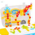 Kids Nut and Bolts Toy DIY Engineering Building Kits Coordination Creativity.
