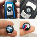 【Wireless】 Ready Stock BMW F30 F10 E36 E39 E46 E60 E90 M3 M5 M6 MSport 11mm KEY FOB REMOTE BADGE LOGO STICKER BMW Key Emblem Accessories. 