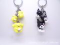 Cartoon Anime Character Pudding Dog Kuromi KT Cat Mobile Phone Pendant Keychain Accessories Gifts. 