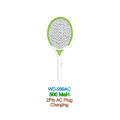 WEIDASI Electronic Mosquito Rechargeable Bat with Bright Led Light Insect Killer Swatter with Charging Cable 3821 999AC. 
