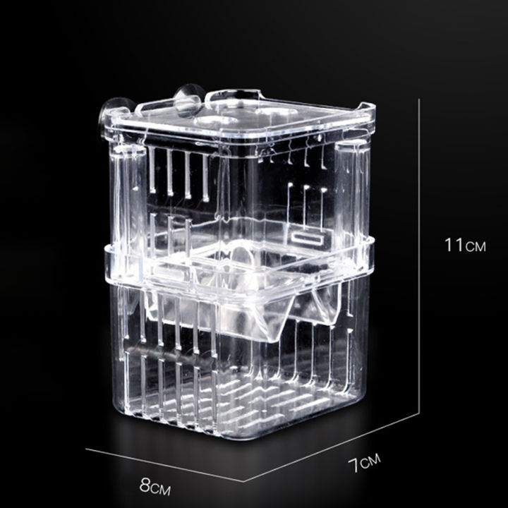 Qiunery%203%20Sizes%20Double-layer%20Clear%20Fish%20Breeding%20Isolation%20Box%20Aquarium%20Fish%20Tank%20Hatching%20Incubator%20Fish%20House%20-%20Image%206