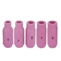 【VisioN Shop】10pcs Ceramic Nozzle Cups 10N50-10N46 #4-#8 for WP-17/18/26 TIG Welding Torch Wholesale. 