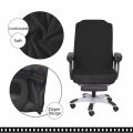M/L Size Office Stretch Spandex Chair Cover Anti-Fouling Computer Seat Cover Removable Office Chair Cover For Home Hotel. 