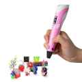 3D Printer Pen - 3D Art Printing Printer Pens For Kids Learning - 3D Glue Gun Pen PLA Including Some color PLA Filament - Portable 3D Printer Machine.