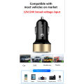 USB Car Charger Quick Charge QC3.0+PD Type C Mobile Phone LCD Display Fast Charging Adapter Phone Charger. 