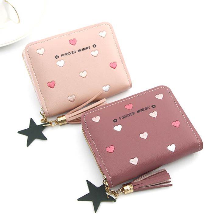 Women%20Small%20Wallet%20Ladies%20Mini%20Tassel%20Wallet%20Cute%20Girl%20Short%20Zipper%20Lovely%20Pu%20Leather%20Coin%20Purse%20Female%20Hand%20Wallet%20Purse%20-%20Image%204