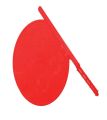 RFL Moving Hand Fan Red 917122. 