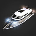 GC HJ806 RC Speedboat 2.4G 35km/h 4CH Rechargeable Remote Control Boat Model Toys For Kids Birthday Gifts. 