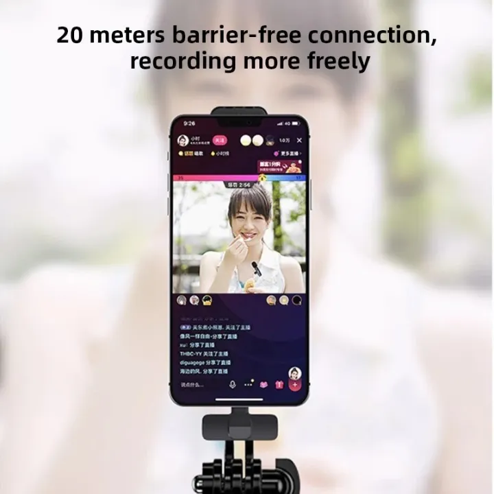 2.4GHz%20Wireless%20Microphone%20Clip-on%20Lavalier%20Microphone%20Transmitter%20Receiver%20Live%20Video%20Recoding%20Interview%20K9%20-%20Image%206