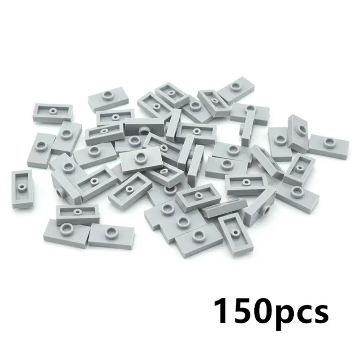 【happy one】150pcs DIY Building 15573 1X2 Assemble Construction Brick Tech MOC Part Toy for children Compatible with